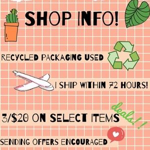 Shop Information! Updated Frequently 💖
